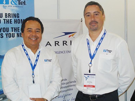 Ernesto Riviera y Marcelo Zamora, de Power & Telephone Supply