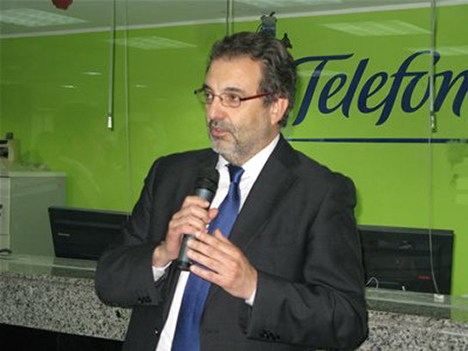 Luis Miguel Gilpérez, presidente de Telefónica en España