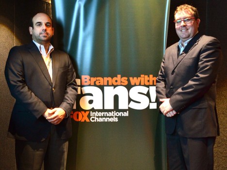 Javier Patron, gerente de Ad Sales de Media Networks, y Fernando Leigh, jefe de Marketing de Fox