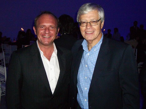 Sergio Veiga, presidente de Cappsa, junto a Luis Mario Castro, presidente de la CAA