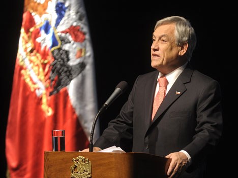 Sebastián Piñera, presidente de Chile