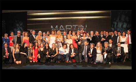 Todos los ganadores del Martín Fierro de Cable por las producciones 2011, en el Hotel Sheraton Buenos Aires, el 28 de octubre