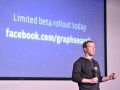 Mark Zuckerberg en la presentaci�n de Graph Search