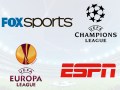 ESPN y Fox Sports acuerdan transmisión conjunta de los torneos de la UEFA