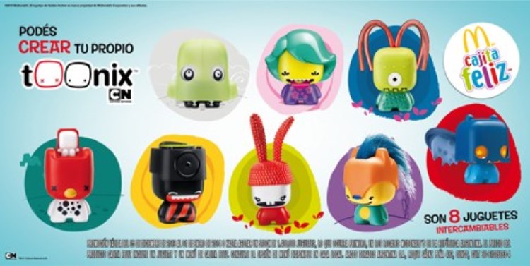 Cartoon Network: los Toonix llegan a la Cajita Feliz de McDonald’s