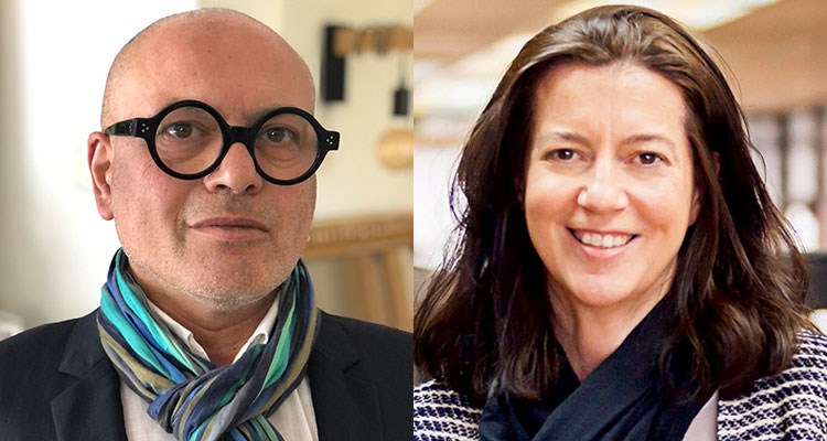 Bruno Zarka, presidente de Distribution, Syndication & Live Action, y Marijo Arnaiz, consultora ejecutiva de ventas, Sur de Europa y América Latina