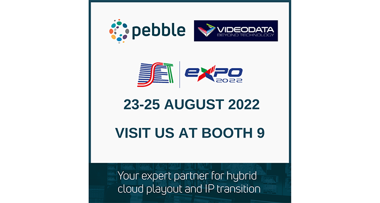 Pebble demonstrará no SET EXPO 2022 sua solução de playout híbrido