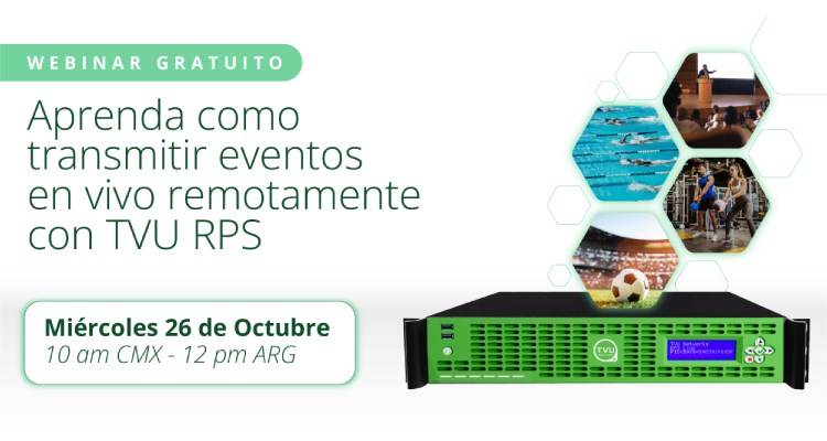 Aprenda como transmitir eventos en vivo remotamente con TVU RPS ...