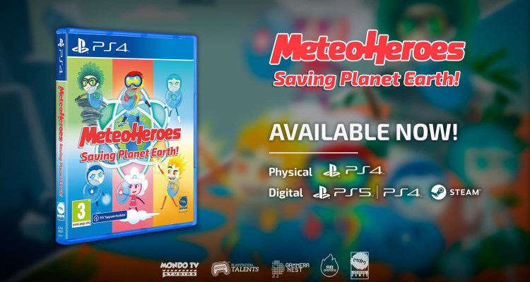 Mondo TV: il videogioco fisico MeteoHeroes è ora disponibile