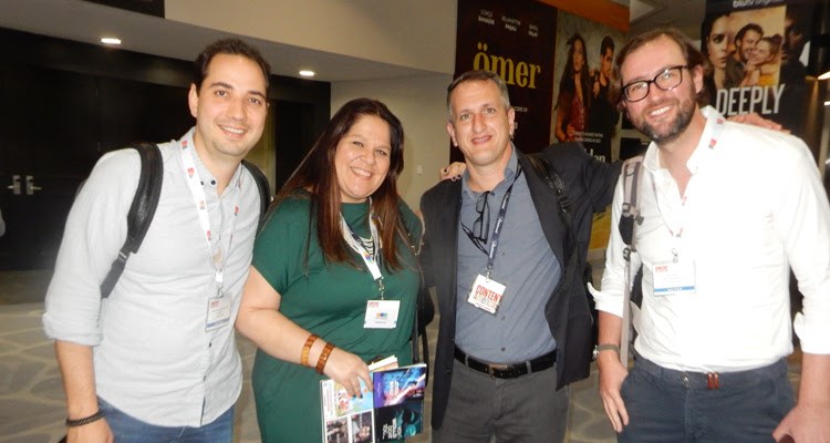 El último día de CA mantuvo ritmo y valor de buyers: Joao Fonseca, acquisitions manager de Amazon Brasil, Yanaice Ojito, content director Latam, y Daniel Djahjah, content director Brazil, ambos de Pluto TV, Neil Mamam, head of content Latin America, Amazon