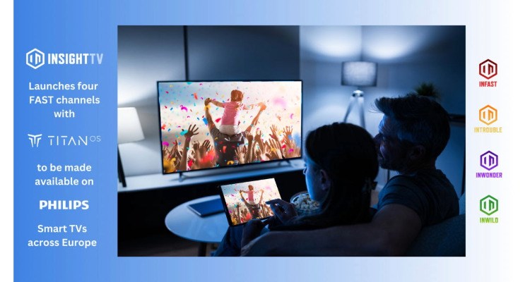 INSIGHT TV launches four FAST Channels with Titan OS - English