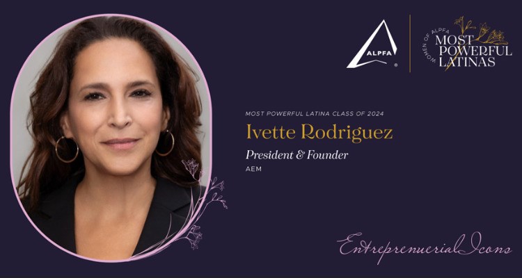Ivette Rodríguez, fundadora y presidenta de AEM, fue nombrada una de