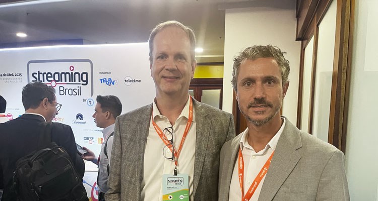 Raul Faller de Youcast y Nertan Azevedo de Ateme