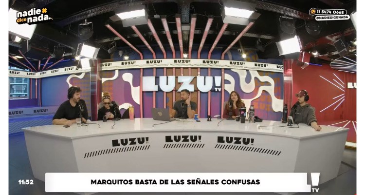 Argentina: Nadie dice nada, con nuevo máximo de espectadores en vivo en Luzu TV
