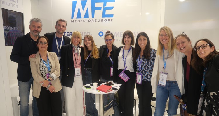 Mediaset MFE Italy, programming and acquisitions team: Andrea Piazza, Giacomo Lievi, Giuseppina Mento, Sonia Danieli, Viola Vago, Tania Villa, Veronica Bonomi, Sarah Rezakhan, Alessandra Balconi, Giada Masina, Giulia Ceron