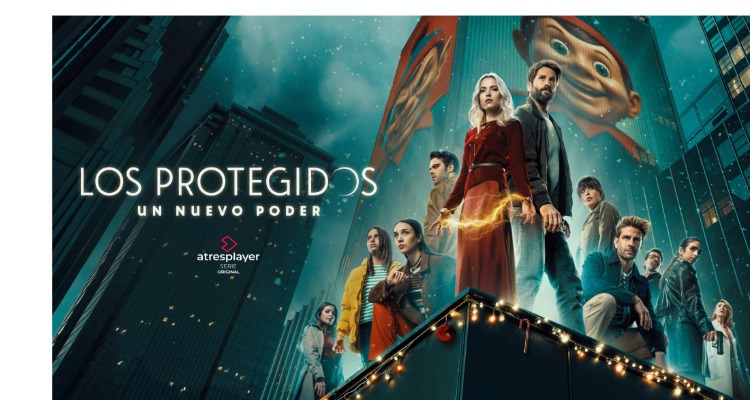 La plataforma atresplayer y el canal de TV paga Atreseries Internacional estrenan Los protegidos: Un nuevo poder
