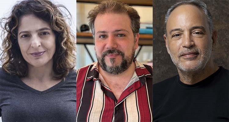 Directores / productores, Gigi Soares y Marcelo Andrade; junto a Luiz Noronha, Director General y CCO de A Fábrica