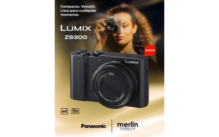 Merlin Distributor introduce en Latinoamérica la cámara compacta Panasonic LUMIX ZS300 4K