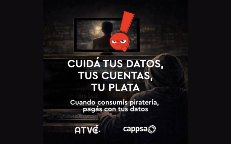  Concientización contra la piratería impulsada por ATVC y CAPPSA