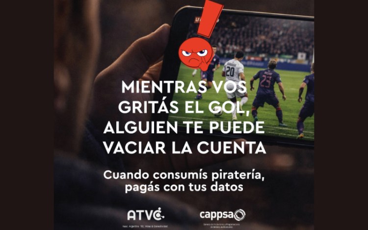 ATVC y CAPPSA inician campaña sobre riesgos de la piratería digital ante el Mundial 2026