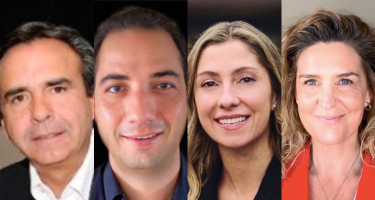 Buyers seguros los días indies, 1: Pedro Lascurain, TV Azteca; Mateus Pagani, Amazon Prime Video; Eugenia Vélez, RCN Colombia; Gachi Ciurluini de Canela Media
