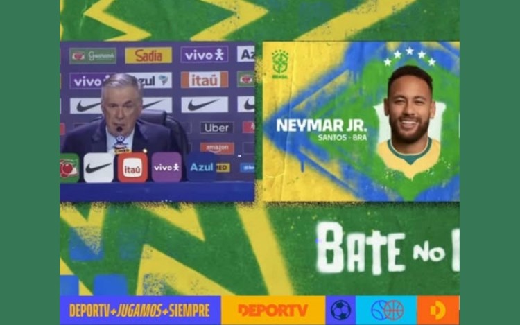 La transmisión en YouTube de la lista de convocados de Brasil superó los tres millones de visualizaciones