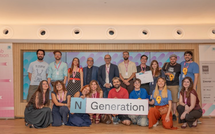 Next Lab Generation 2026 consagra tres proyectos innovadores de animación y videojuegos en Madrid