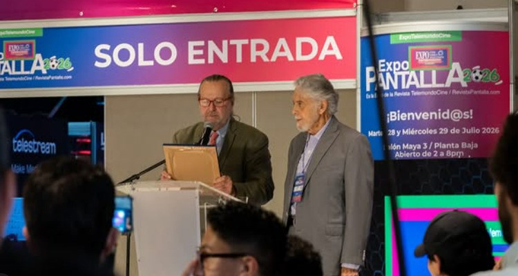 Apertura de Expo Pantalla con José Antonio Fernández
