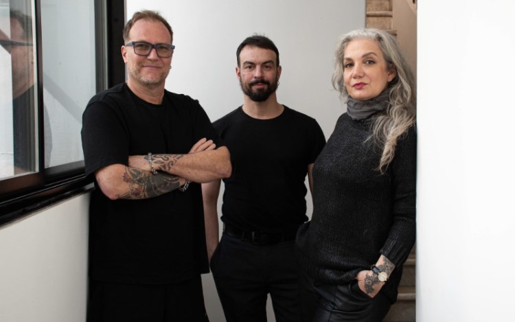 Sabrina Farji, Pablo Ingercher y Martín Desalvo