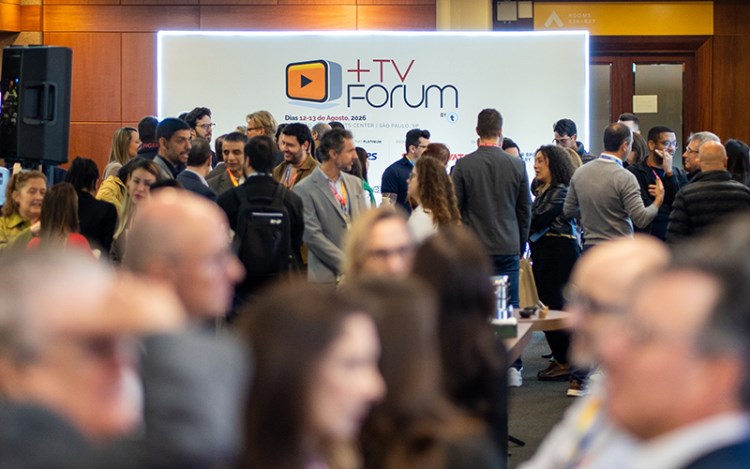 9ª edição do +TV Fórum, que se realiza nos dias 12 e 13 de agosto, no WTC Events Center, em São Paulo