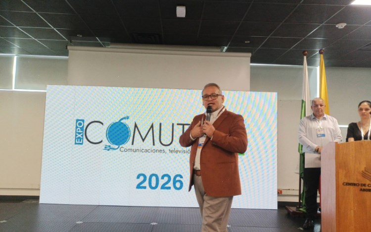 Sergio Restrepo, gerente y organizador de ExpoComuTV,