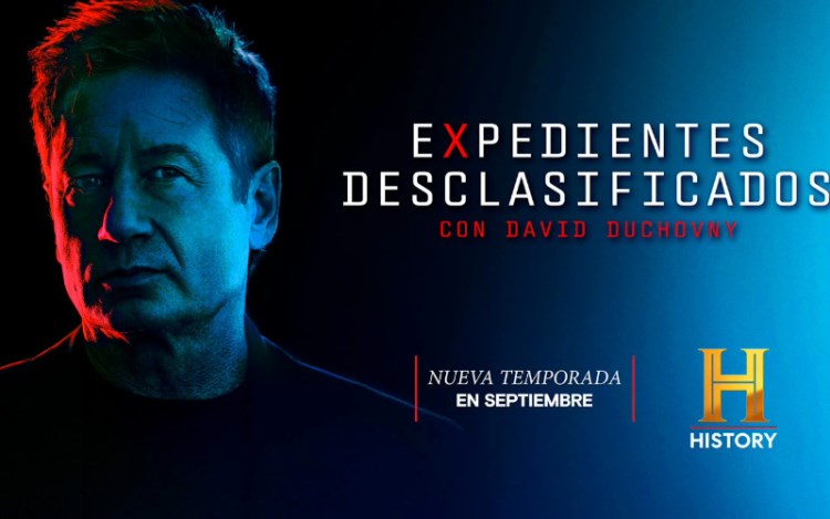 History estrena la segunda temporada de Expedientes desclasificados con David Duchovny