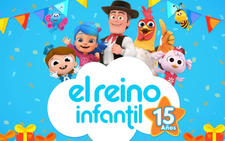 El Reino Infantil cumple 15 años consolidado como el ecosistema de contenido en español líder en YouTube 