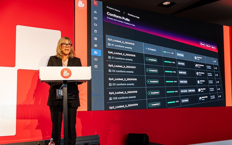 Anna Mallett, vicepresidenta de Producción para EMEA de Netflix en IBC2026