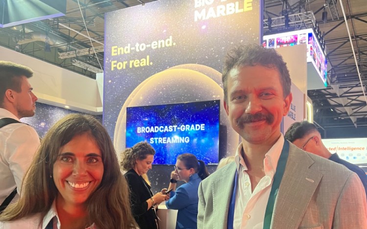 Francisca Durán y Krzysztof Bartkowski, CEO de la compañía